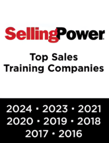 Sales Training award in New Zealand and Australia for Integrity Solutions Centre given by Selling Power. Award won in 2025, 2024, 2023, 2022. 2021, 2020, 2019. 2018, 2017 and 2016.